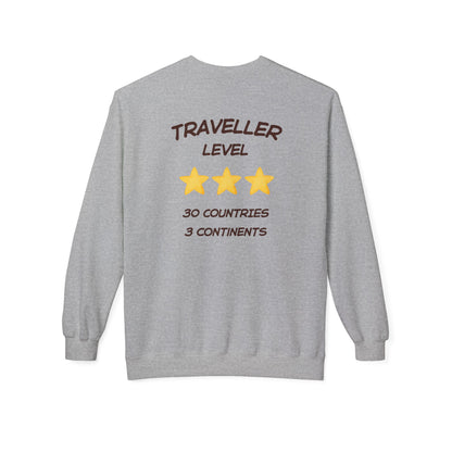 Felpa Unisex con stampa esclusiva T&t21 Traveller