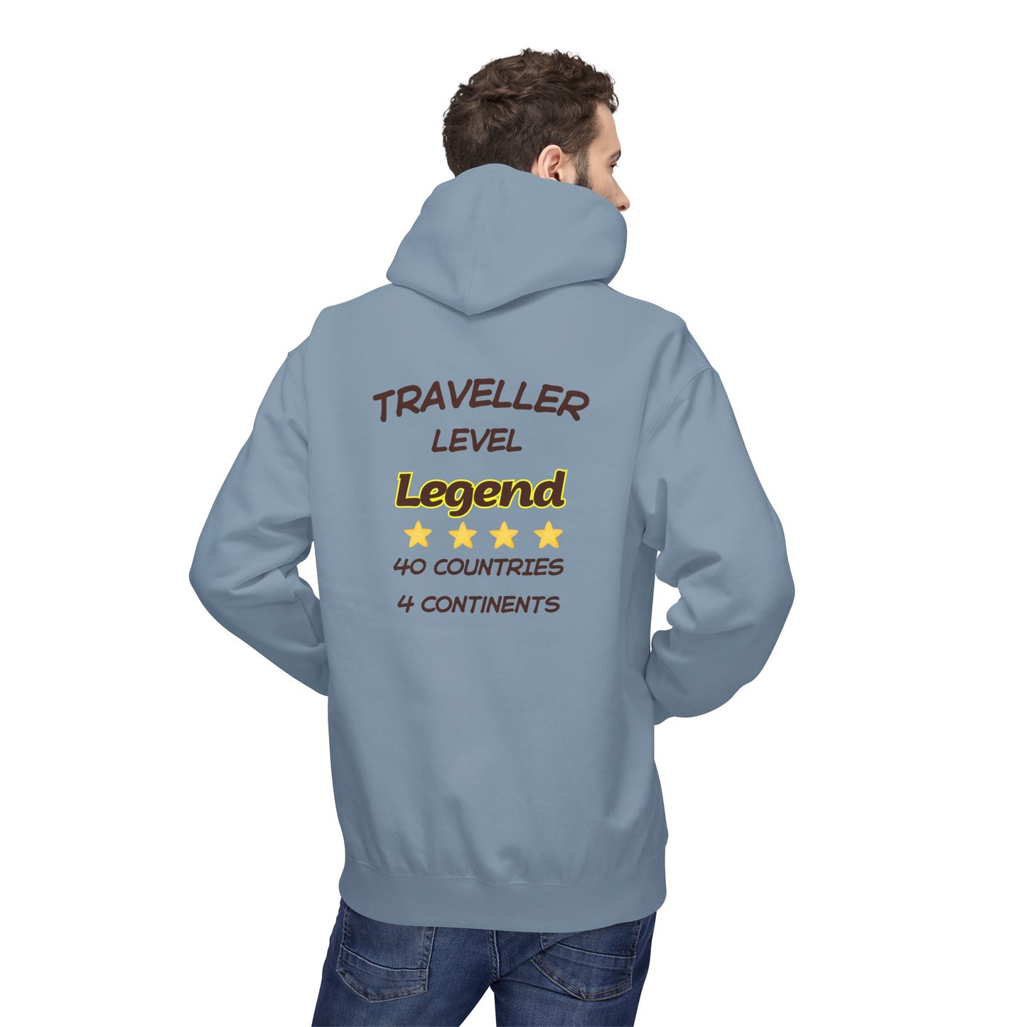Felpa Unisex con cappuccio e stampa esclusiva T&t21 Legend