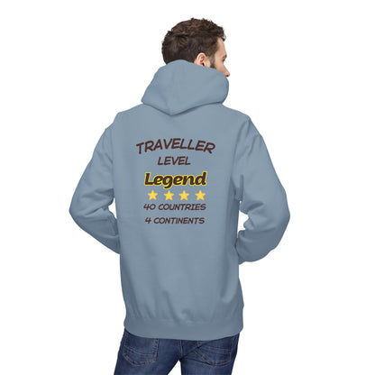 Felpa Unisex con cappuccio e stampa esclusiva T&t21 Legend
