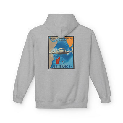 Felpa Unisex con cappuccio e stampa esclusiva T&t21 Fly