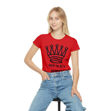 Carica l&#39;immagine nel visualizzatore di Gallery, T-Shirt Donna Born to be a Queen Thisandthat21.com Style
