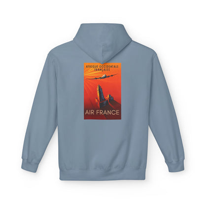 Felpa Unisex con cappuccio e stampa esclusiva T&t21 Air Vintage