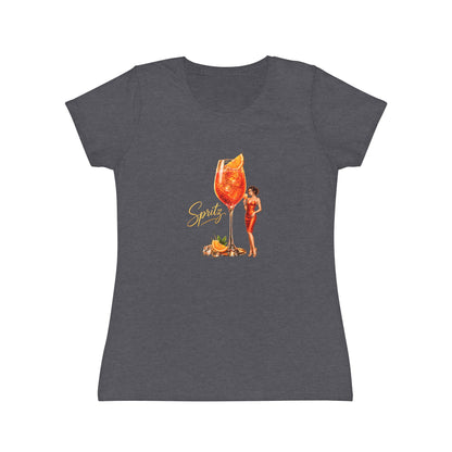 T-shirt donna Aperol Spritz – Maglietta estiva retrò con grafica cocktail vintage