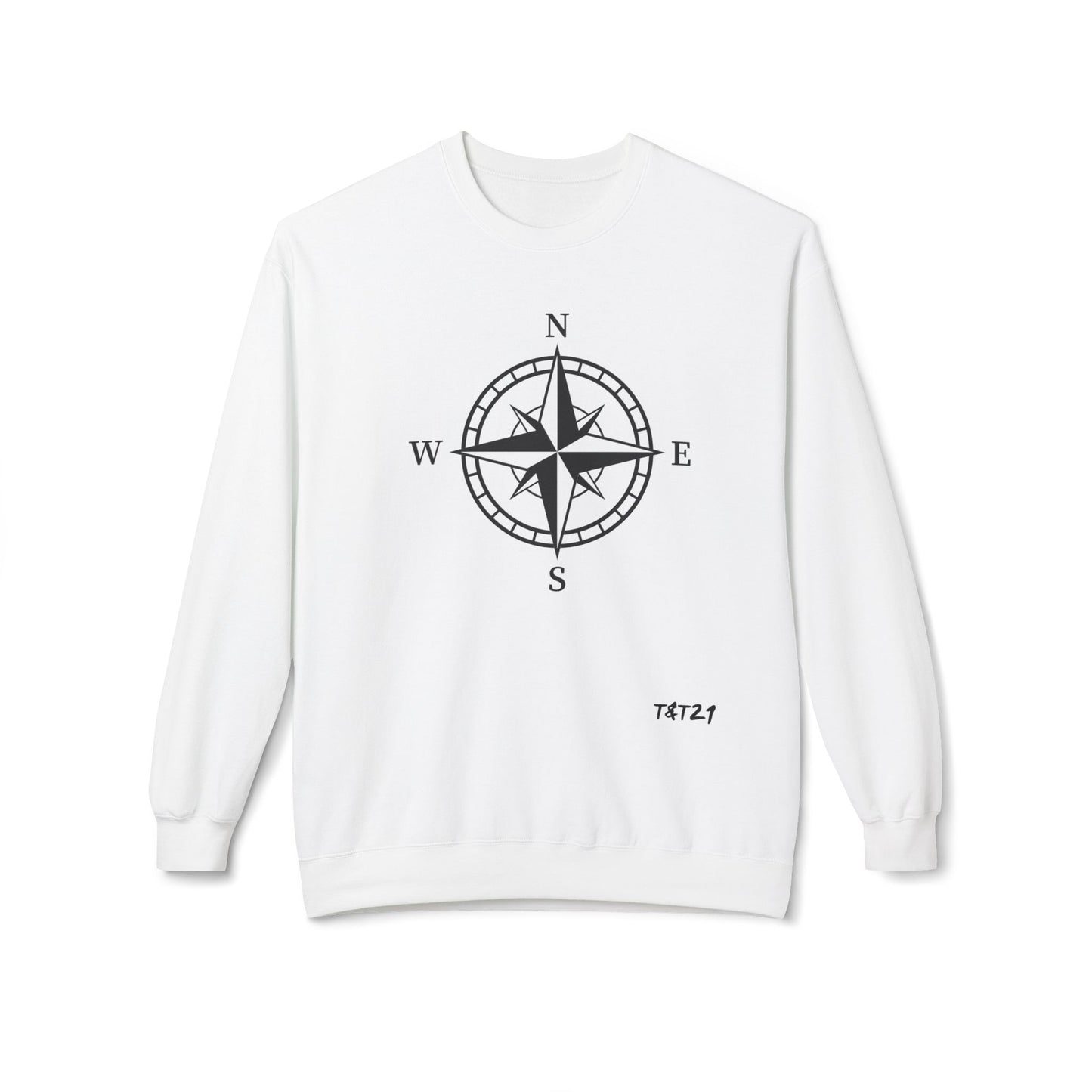 Felpa Unisex con stampa esclusiva T&t21 North