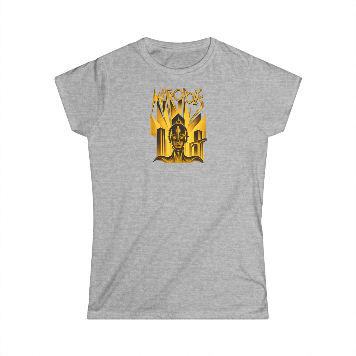 Metropolis Art Deco T-Shirt — Retro Robot Poster Tee