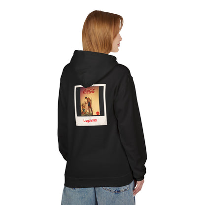 Felpa Unisex con cappuccio e stampa esclusiva T&t21 Estate '80