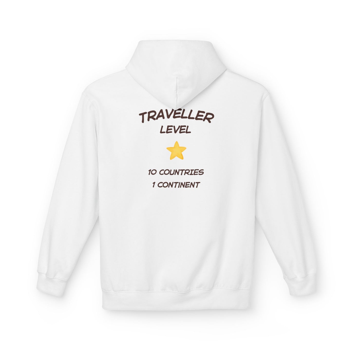 Felpa Unisex con cappuccio e stampa esclusiva T&t21 Traveller 10