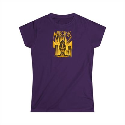 Metropolis Art Deco T-Shirt — Retro Robot Poster Tee