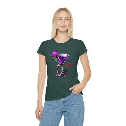 T-shirt donna Purple Viola – Maglietta retrò con stampa