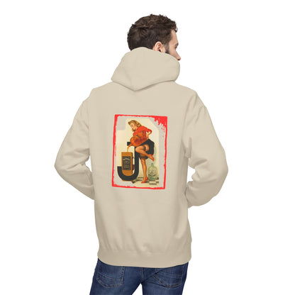 Felpa Unisex con cappuccio e stampa esclusiva T&t21 Jack