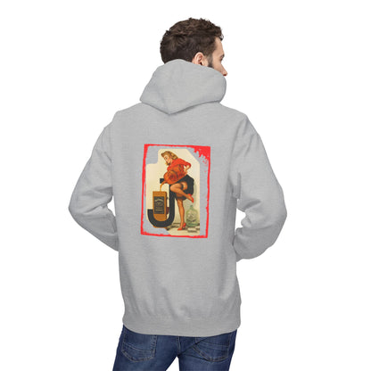 Felpa Unisex con cappuccio e stampa esclusiva T&t21 Jack