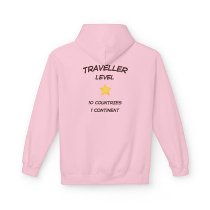 Felpa Unisex con cappuccio e stampa esclusiva T&t21 Traveller 10