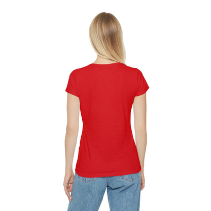 T-shirt Donna Slim Fit Asso di Picche | Maglietta Minimal Carte da Gioco