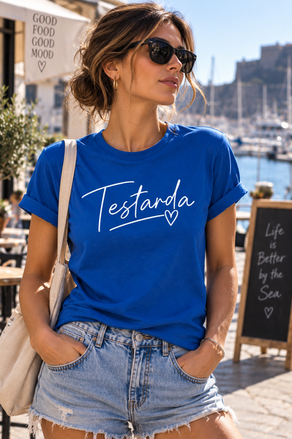 T-Shirt grafica donna TESTARDA This&That21, look casual
