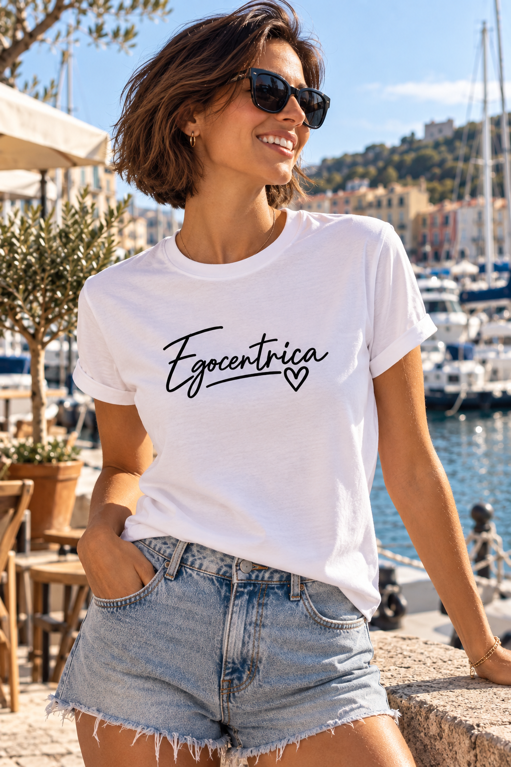 Maglietta donna EGOCENTRICA This&That21, look casual